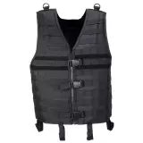 Taktická vesta MFH Weste MOLLE Light, černá