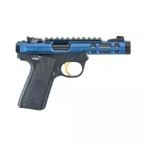 Pistole samonabíjecí Ruger Mark IV 22/45 Lite modrá .22LR