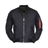 Bunda bomber Mil-US Summer MA1® FLIGHT JACKET, černá