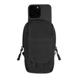 Pouzdro na mobilní telefon Mil-Tec Fieldcom MOLLE, černé Pouzdro na mobilní telefon Mil-Tec Fieldcom MOLLE, černé