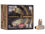 Náboj kulový Federal, Premium Tactical, .380 Auto, 99GR, HYDRA-SHOK JHP, Low Recoil, 1ks