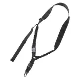 Dasta jednobodový popruh bungee, černý