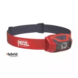 Čelová svítilna Petzl Actik, 450 lm, červená