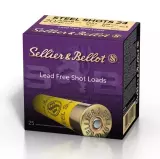 Brokové náboje Sellier&Bellot 20/67,5 Steel Shot, 3,3 mm, 24g, 1 ks - ocelové broky