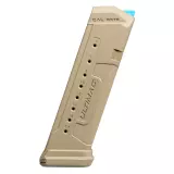 Polymerový zásobník Fab Defense Ultimag pro Glock G17, 9 mm Luger, 18 ran, pískový