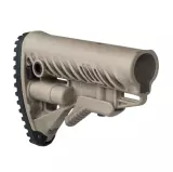 Samostatná výsuvná pažba FabDefense GLR 16 na M16/AR15, písková