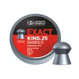 Diabolo JSB EXACT KING - ráže 6,35mm, 350ks