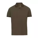 Polo triko Parforce, oliv/hnědé