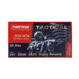 Kulový náboj Náboj Norma .308 Win. FMJ 9,5g/147gr, 1ks Kulový náboj Náboj Norma .308 Win. FMJ 9,5g/147gr, 1ks