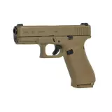 Samonabíjecí pistole Glock 19X MOS, ráže 9mm, FDE