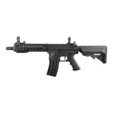 Airsoft Samopal SA M4 CQB Keymod, Černá