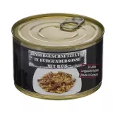 MFH Hovězí stripsy s rýží, Konzervované, 400 g