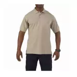 Polo triko 5.11 Professional Short Sleeve Polo, Silver Tan