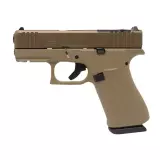 Samonabíjecí pistole Glock 43X MOS (R/FS), cal. 9mm Luger, Coyote
