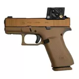 Pistole Glock 43X A-CUT s kolimátorem Aimpoint COA, 9 mm Luger, Coyote
