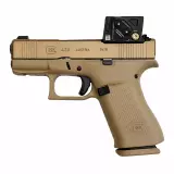 Pistole Glock 43X A-CUT s kolimátorem Aimpoint COA, 9 mm Luger, Coyote