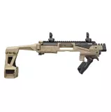 Konverze Fab Defense pro pistole Glock 17/19 KPOS Scout SL Advanced, písková