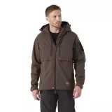 Zimní bunda Helikon Yukon Climashield Apex, Earth Brown/černá