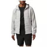 Mikina 5.11 PT-R® Arrive Hybrid Full Zip Hoodie, Pearl Grey