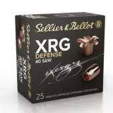 Náboj Sellier & Bellot .40 SW HS XRG, 8,4g / 130gr, 1 ks