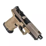 Pistole ZEV OZ9c Elite, FDE závěr, Černá hlaveň SD, 9mm Luger