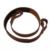 Puškový řemen zúžený 4 cm, brus, hnědý Puškový řemen zúžený 4 cm, brus, hnědý