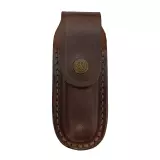 Pouzdro na zavírací nůž, střední, délka 11 cm, hnědé Pouzdro na zavírací nůž, střední, délka 11 cm, hnědé