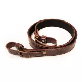 Puškový řemen zúžený 3 cm, hnědý, zdobený Puškový řemen zúžený 3 cm, hnědý, zdobený