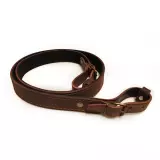 Puškový řemen zúžený 3 cm brus, hnědý, hladký Puškový řemen zúžený 3 cm brus, hnědý, hladký