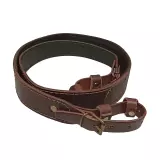 Puškový řemen zúžený 4 cm, hnědý, zdobený Puškový řemen zúžený 4 cm, hnědý, zdobený