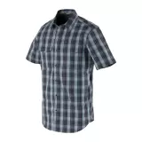 Košile Helikon Covert Concealed Carry Short Sleeve Shirt, Sunset Blue Plaid