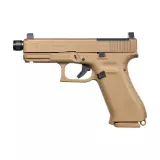 Samonabíjecí pistole Glock 19X MOS, ráže 9mm, FDE