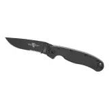 Zavírací nůž Ontario RAT I Serrated, Černý