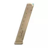 Polymerový zásobník Fab Defense Ultimag X32 pro pistole Glock, 9 mm Luger, 32 ran, pískový