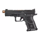 Pistole ZEV OZ9c Elite, Černý závěr, PVD Bronze hlaveň SD, 9mm Luger