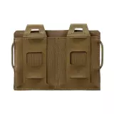 Dvojitá sumka na puškové zásobníky Direct Action Double Flat Magazine Pouch, Coyote Brown