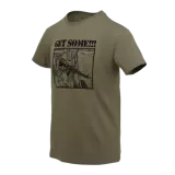 Triko Helikon Get some!, Olive Green