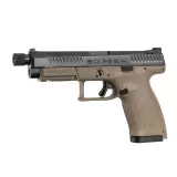 Samonabíjecí pistole CZ P-10 SC SR FDE Custom, 9mm Luger