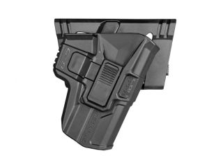 Pistolové pouzdro FabDefense Scorpus M24 L2 s pádlem pro Glock 9mm, černé
