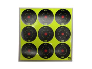 Nalepovací terče Pro-Shot 2inch Green Splattershot Bullseyes, 108 terčů