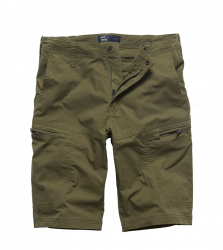 Kraťasy Vintage Industries Beltana technical short, Olive