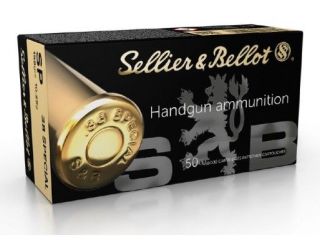 Náboj Sellier&Bellot ráže .38 Special SP 10,25g 158gr, 1ks