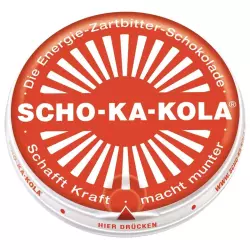 Energetická hořká čokoláda Scho-Ka-Kola, 100 g