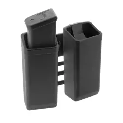 Dvojité rotační plastové pouzdro pro dva zásobníky 9mm Luger