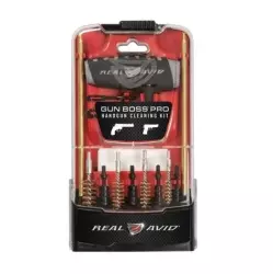 Čisticí sada pro krátké zbraně Real Avid Gun Boss Pro Handgun (ráže .22, 9 mm, .40, .45)