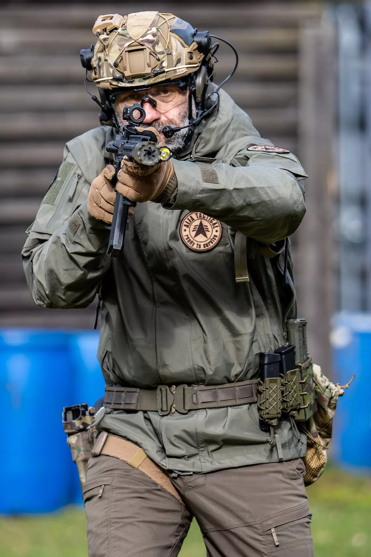 Taktická mikina na střelnici Helikon Range Hoodie 