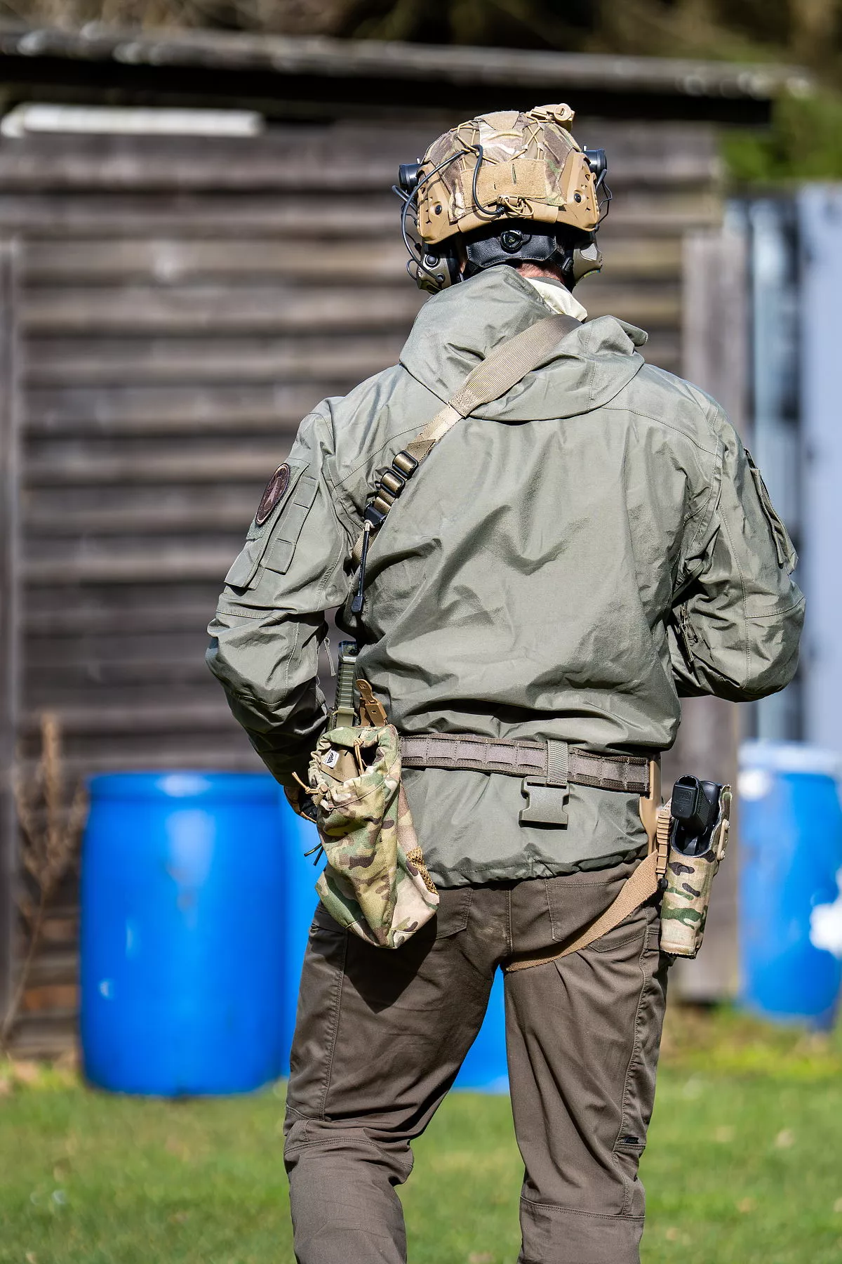 Taktická mikina na střelnici Helikon Range Hoodie 