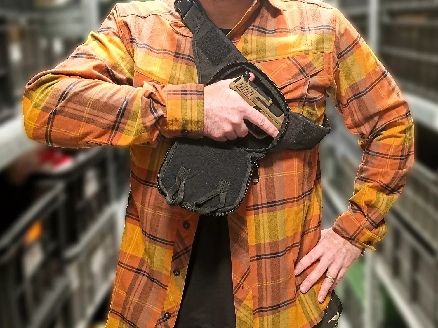Ledvinka na zbraň COP Fanny Pack Holster MB6N